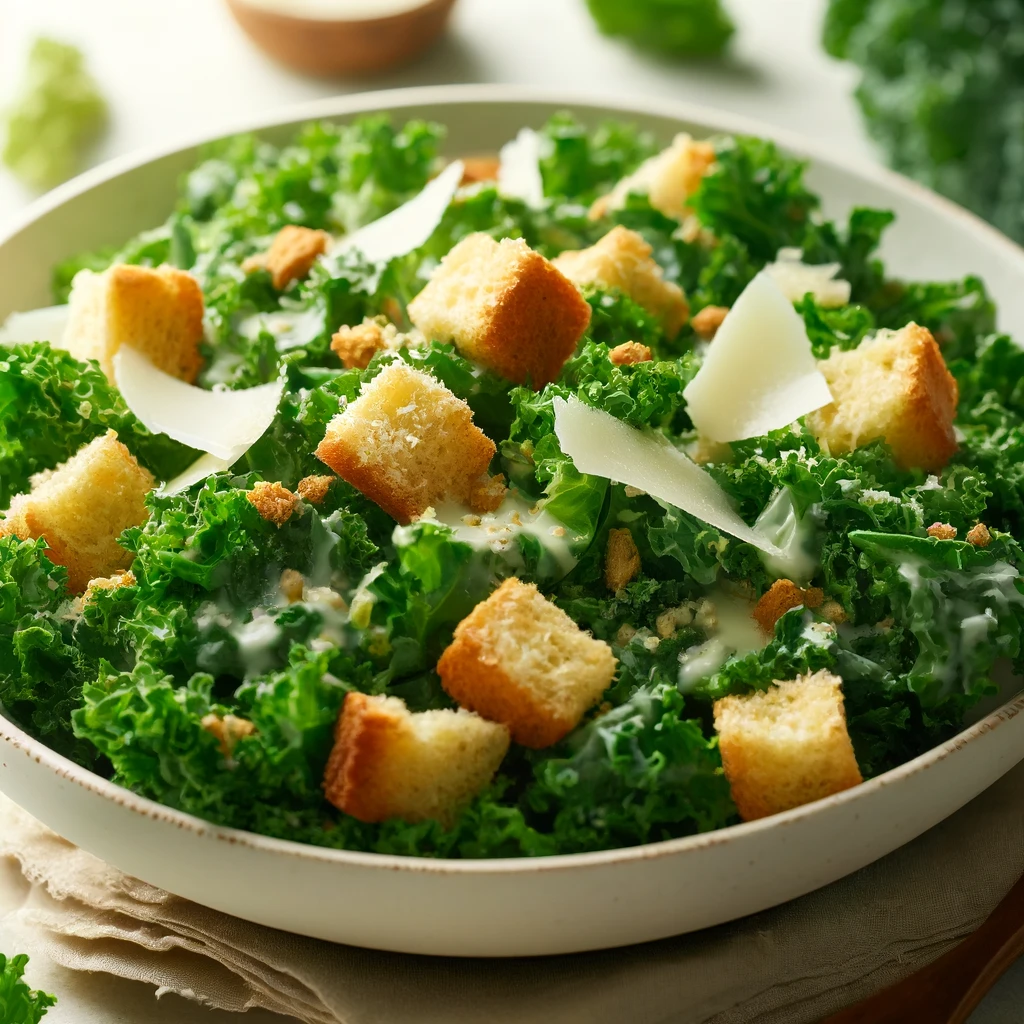 kale caesar salad recipe