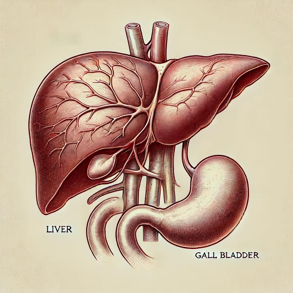 liver secretes important enzymes