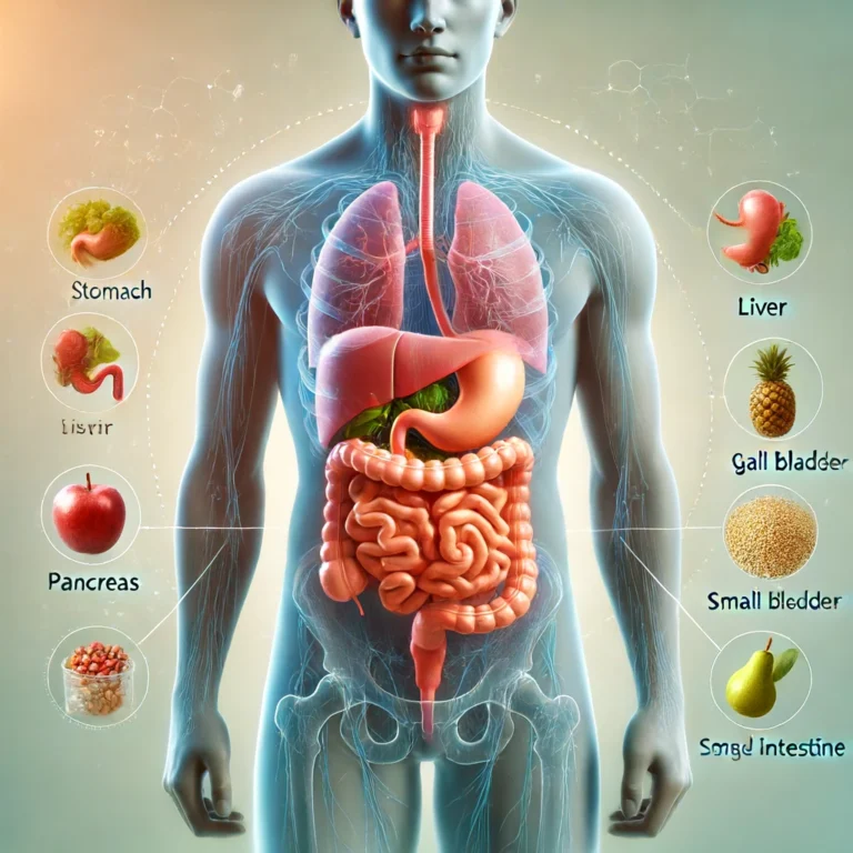 digestive system in human body