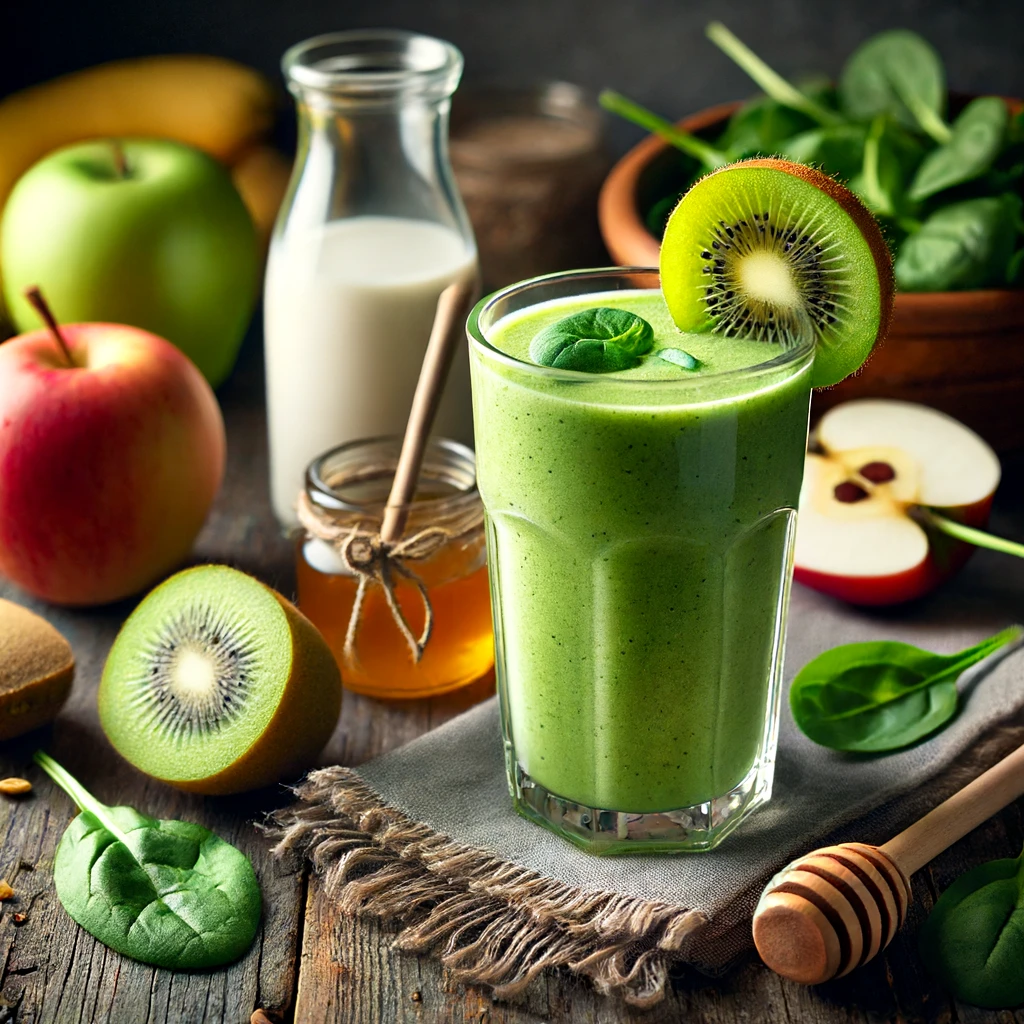 Kiwi-Apple-Smoothie