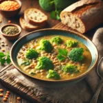 broccoli-and-lentil-soup