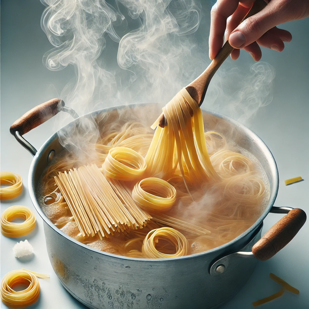 Cook the pasta